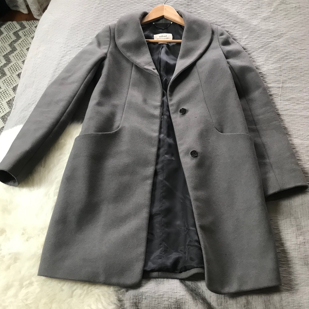 Aritzia Wilfred cocoon coat XS